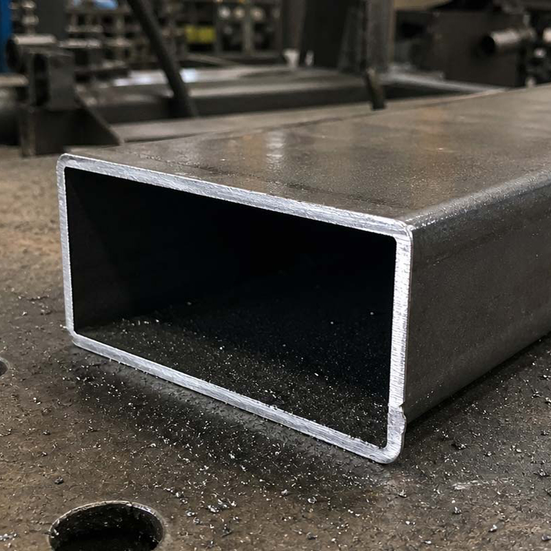 Tube rectangulaire aluminium pour construction et fabrication
