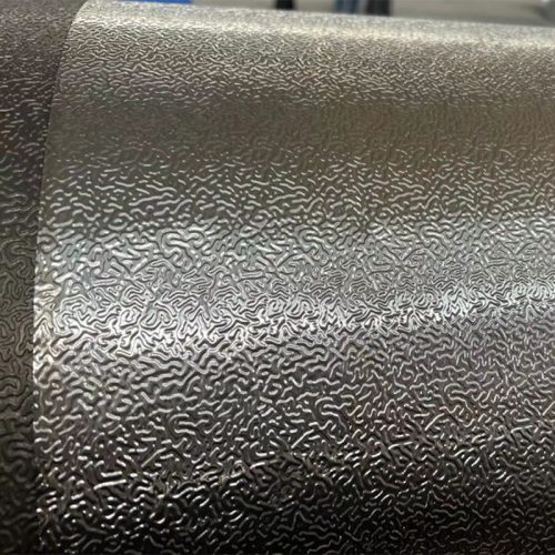 Tôle aluminium gaufrée avec surface texturée